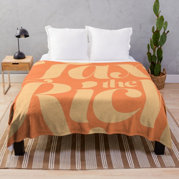 Item preview, tax the rich orange designed and sold by prismatic paper co.