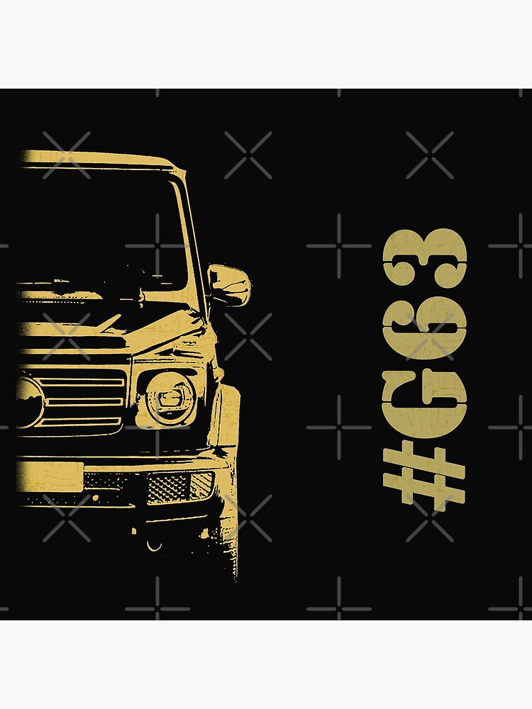 G class - gold - white off road Poster by marosi