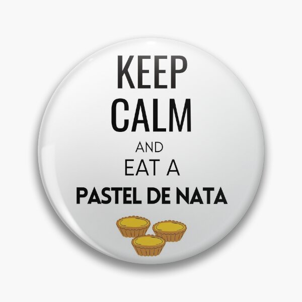 Item preview, Keep calm and eat a Pastel de Nata - Portuguese culture designed and sold by Rat to Lion.