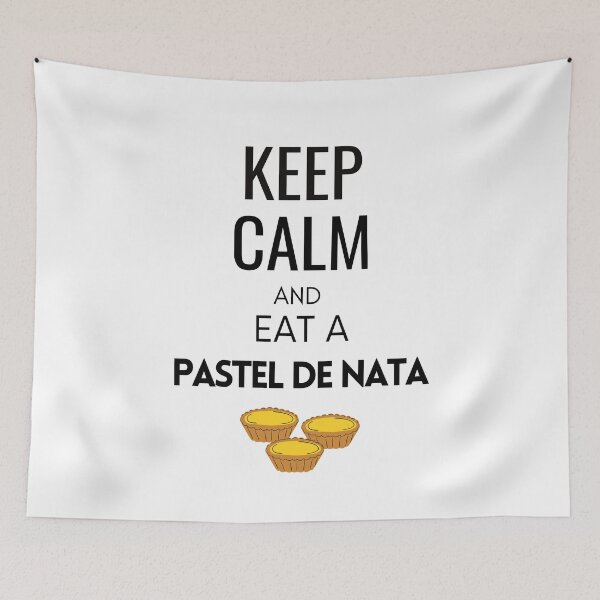 Item preview, Keep calm and eat a Pastel de Nata - Portuguese culture designed and sold by Rat to Lion.