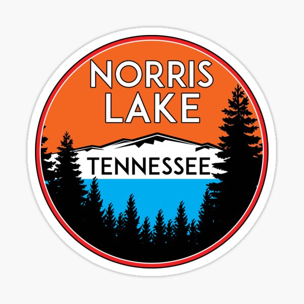 Summer Vector Clipart Cricut dxf png Cut File eps Norris Lake Map SVG Norris Lake Tennessee Svg