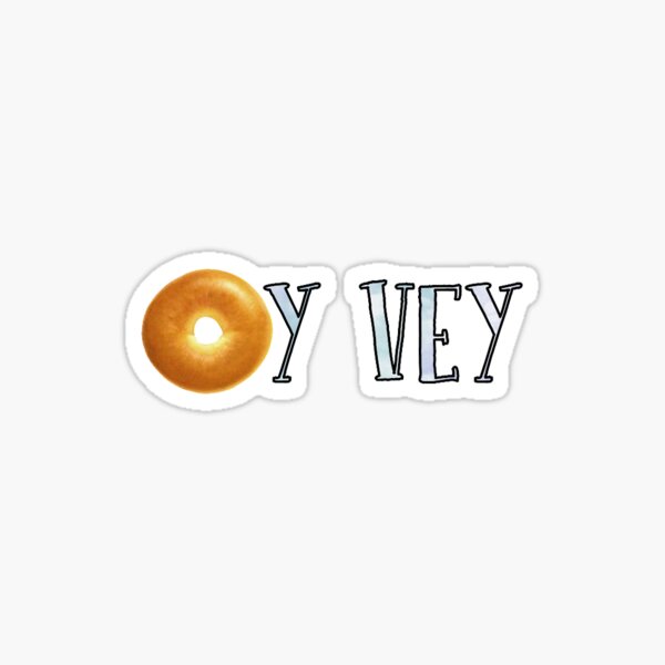 Oy Vey Bagel Sticker