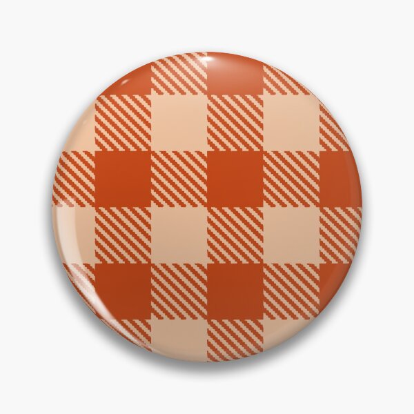 Item preview, orange plaid designed and sold by DarlingMeadow.