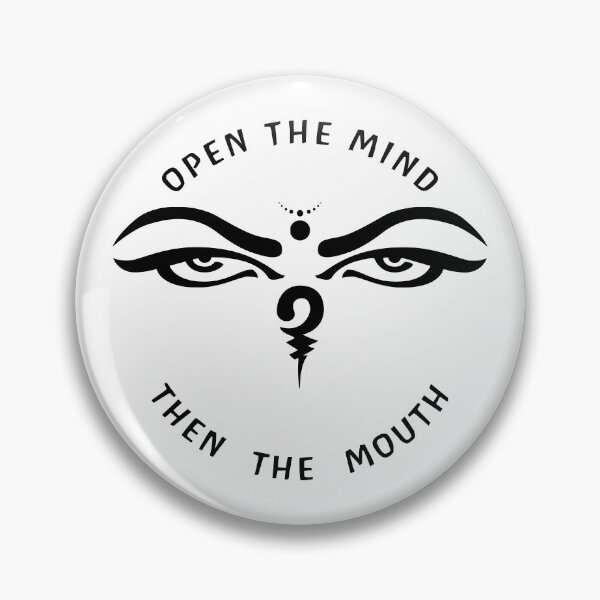Item preview, Open The Mind - Then The Mouth designed and sold by kernowerno.