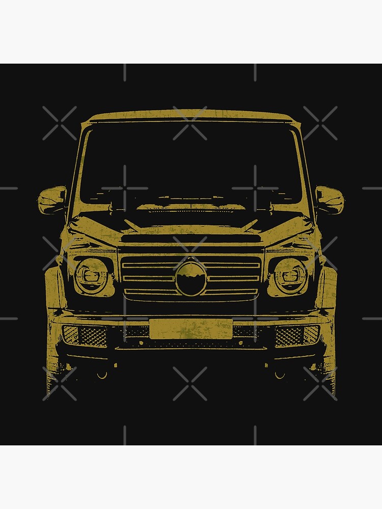 G class - gold - white off road Poster by marosi
