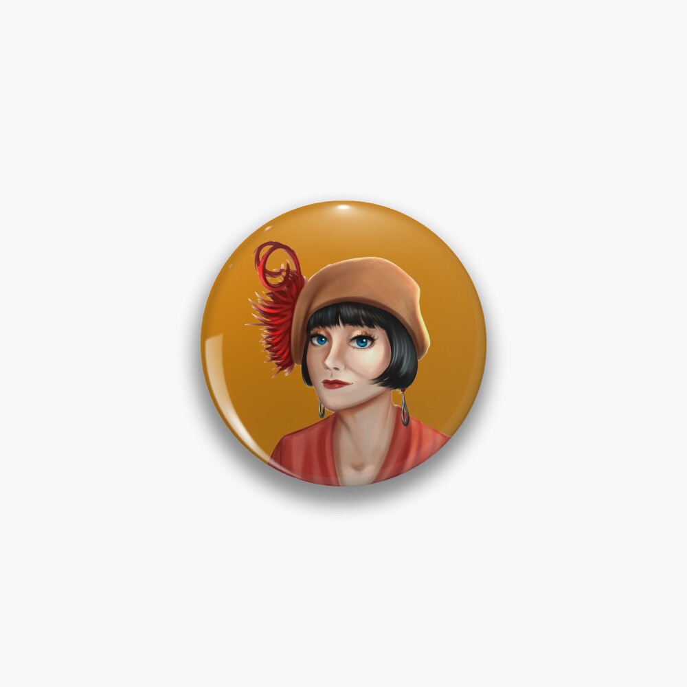 Miss Phryne Fisher Pin