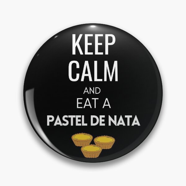 Item preview, Keep calm and eat a Pastel de Nata - Portuguese culture designed and sold by Rat to Lion.