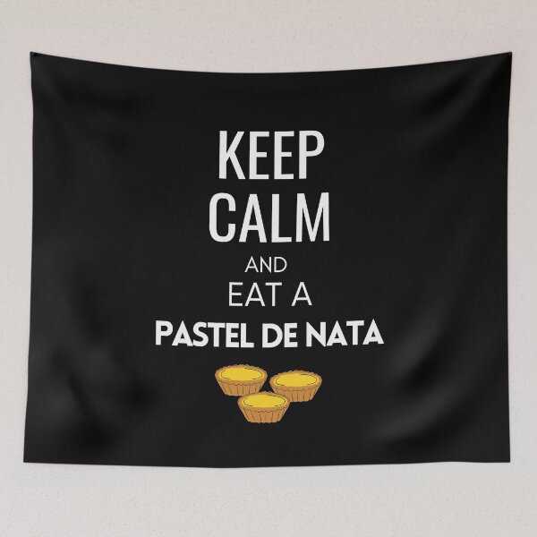 Item preview, Keep calm and eat a Pastel de Nata - Portuguese culture designed and sold by Rat to Lion.