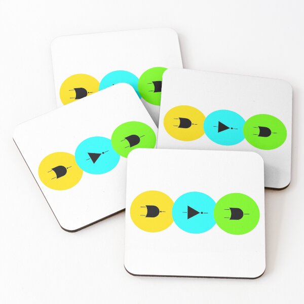 Item preview, Colorful logic gates designed and sold by EngineersArt.