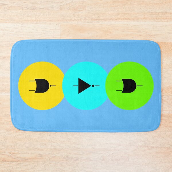 Item preview, Colorful logic gates designed and sold by EngineersArt.