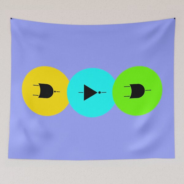 Item preview, Colorful logic gates designed and sold by EngineersArt.