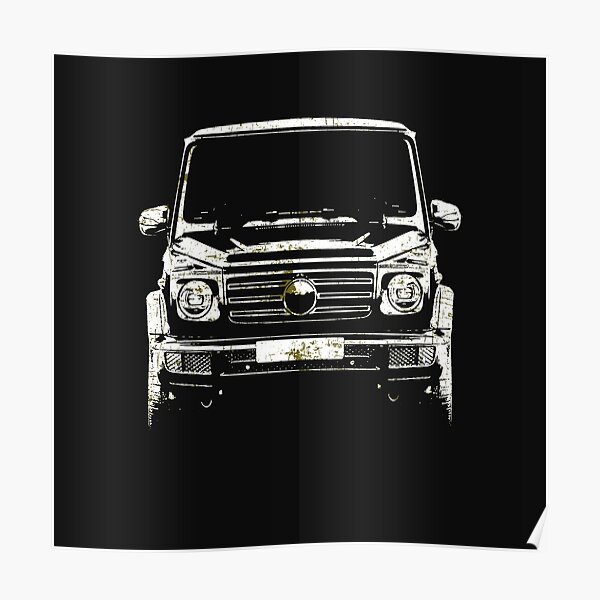 Mercedes G Class Posters Redbubble