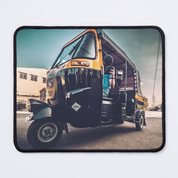 Item preview, Tuk Tuk in the streets of Mumbai, India designed and sold by Konstantin Kowarsch.