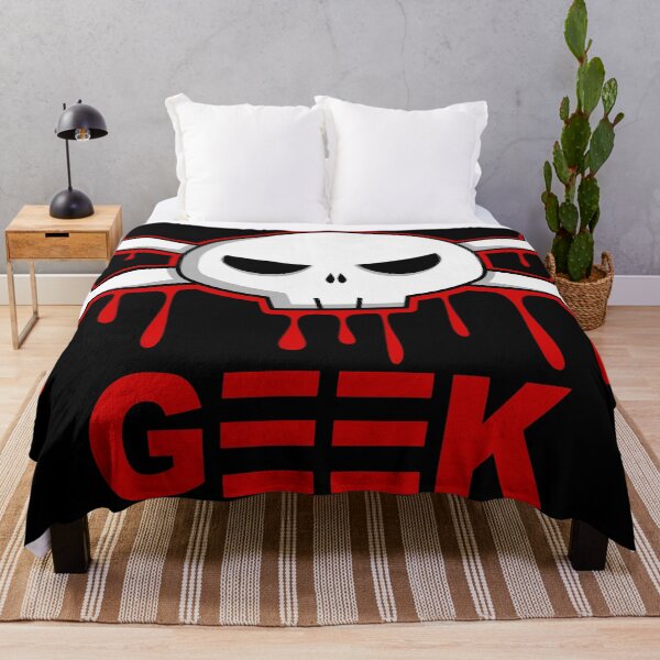 Item preview, Geek skull designed and sold by Chaos Apparel .