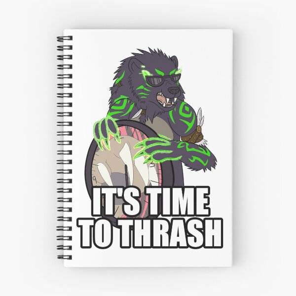 Item preview, IT'S TIME TO THRASH - Fel [Redbubble exclusive] designed and sold by taokyi.