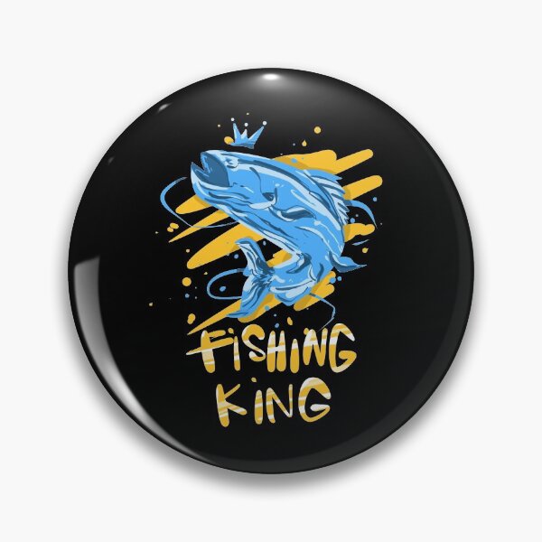 Item preview, Fishing King T-shirt, Fishing T-shirt, Fish Lover T-shirt, Fisherman T-shirt designed and sold by Maindy.