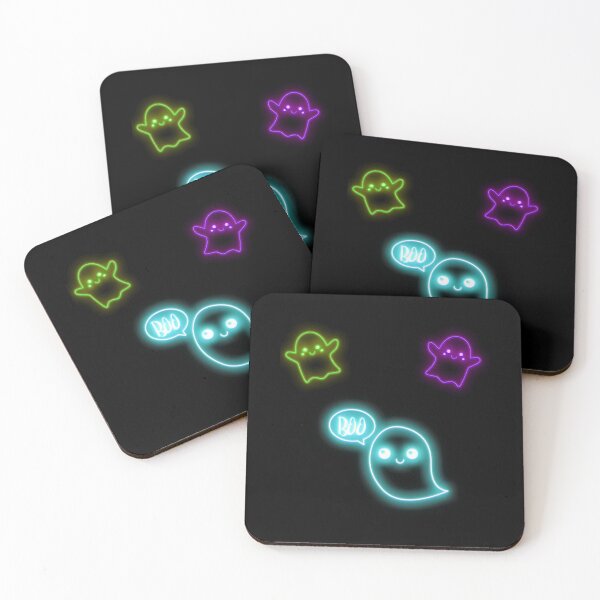 Item preview, Neon Boo Ghosts designed and sold by LADYGOODMOOD.