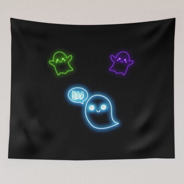 Item preview, Neon Boo Ghosts designed and sold by LADYGOODMOOD.