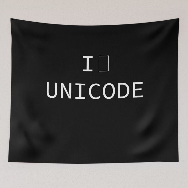 Item preview, I ⃏ UNICODE designed and sold by JoyfulGate.