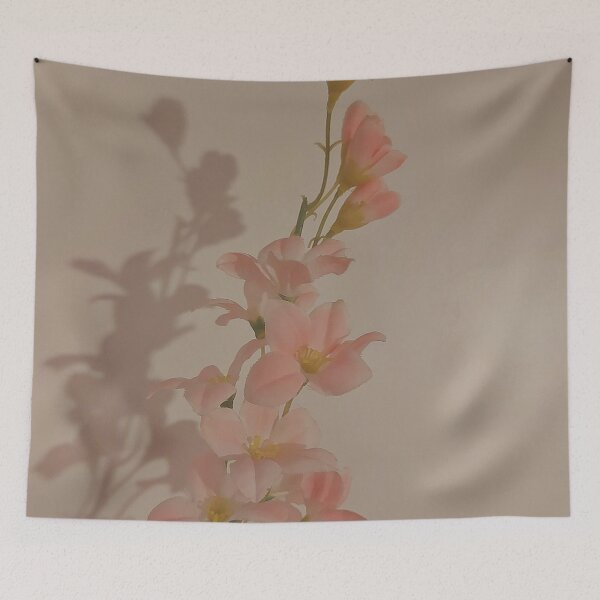 Item preview, Japanese aesthetic style pink flowers designed and sold by Achibebon.