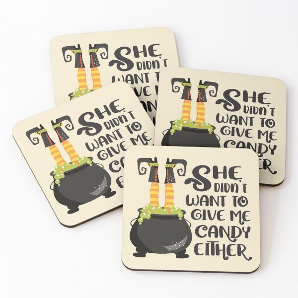 Item preview, She did not want to give me candy either - Halloween Trick or Treat designed and sold by Kidzz.