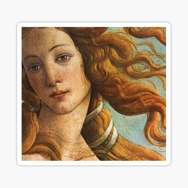 Birth of Venus - Botticelli Sticker