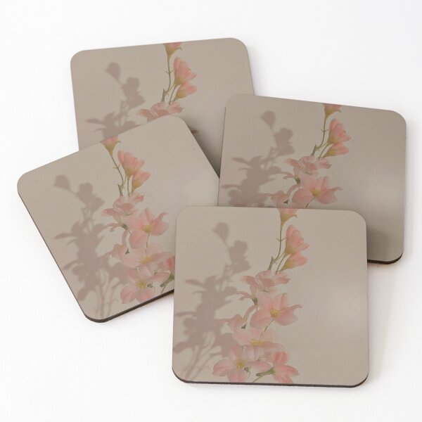 Item preview, Japanese aesthetic style pink flowers designed and sold by Achibebon.