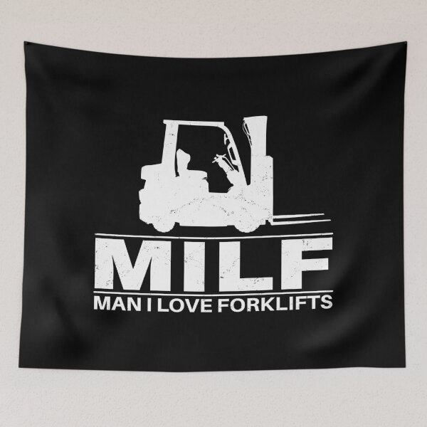 Item preview, Milf Man I love Forklifts designed and sold by NicGrayGraphic.