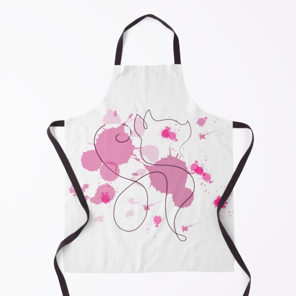 Item preview, Kitty Cat- OneLine - Pink Splash designed and sold by Tee-Star.