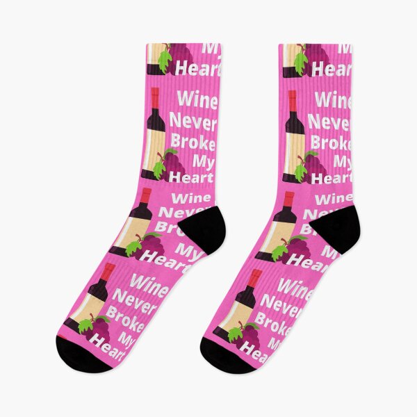 Item preview, wine never broke my heart designed and sold by InsaneCorner.