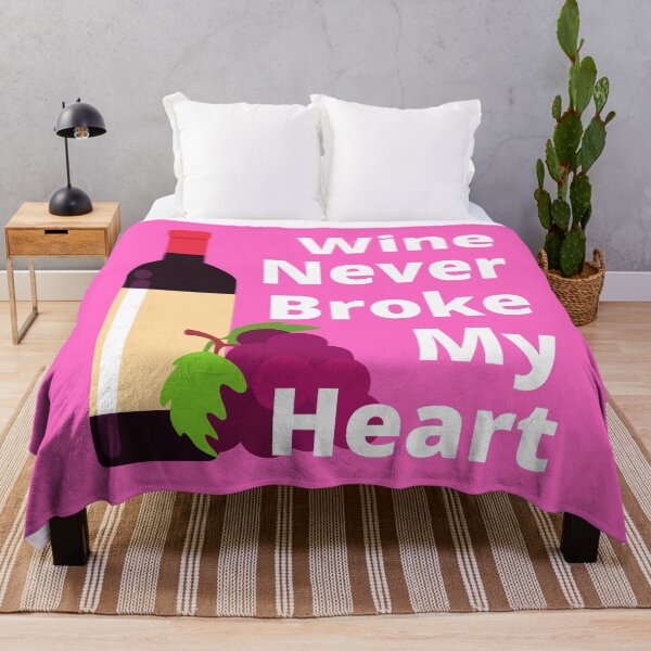 Item preview, wine never broke my heart designed and sold by InsaneCorner.