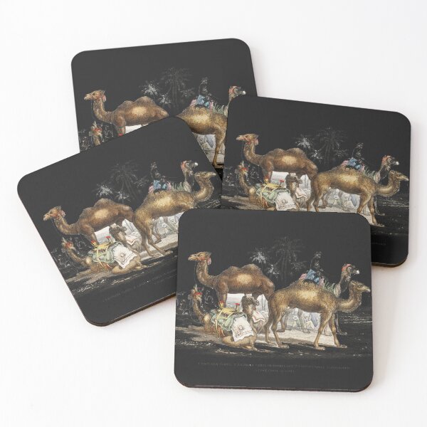 Item preview, Dromedary, Dromedaries Caparisoned and Post Camel of India from A history of the earth and animated nature designed and sold by JOY STORE 45.