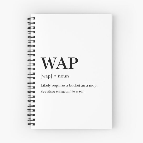 Item preview, WAP Urban Dictionary Definition  designed and sold by ashleyherkie.