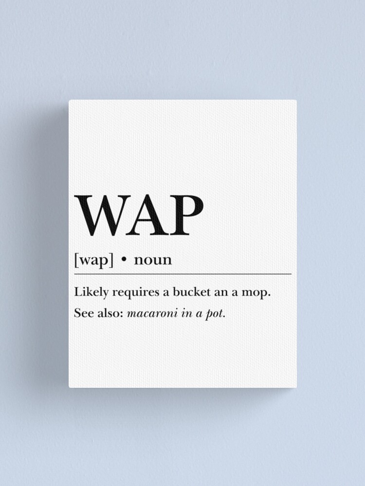 WAP Urban Dictionary Definition | Poster