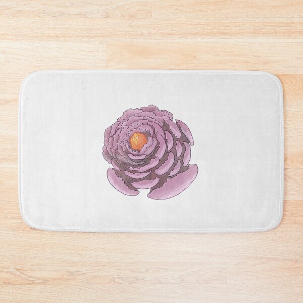 Artikelvorschau, Rosa Pfingstrose & D20| Perfektes Geschenk|ttrpg entworfen und verkauft von kathbiny.