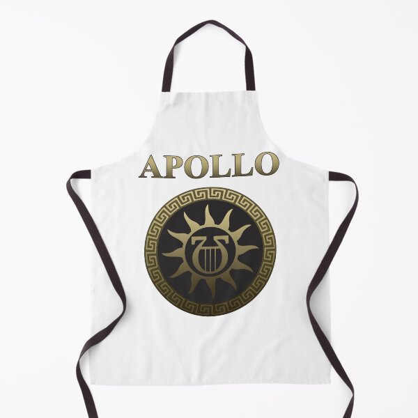 Item preview, Apollo Ancient Greek God Gold Shield designed and sold by Agema Apparel.