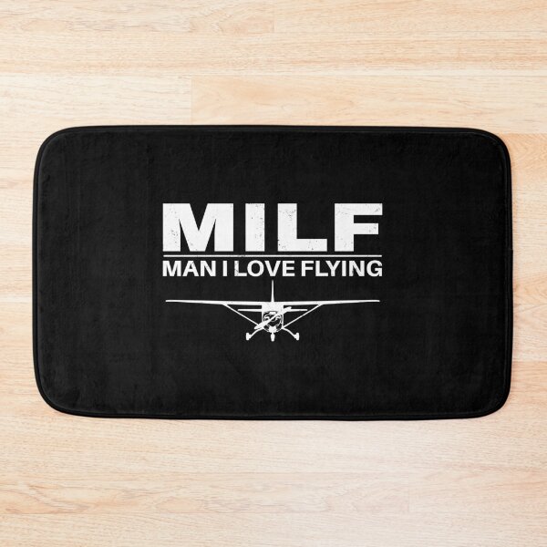 Item preview, Milf Man I love Flying designed and sold by NicGrayGraphic.