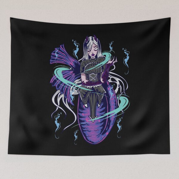 Item preview, Goth Mermaid  designed and sold by Mrpotts73.