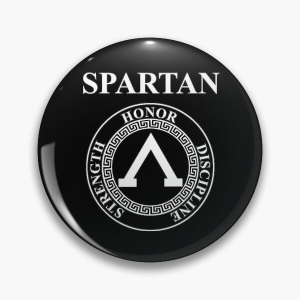Item preview, Spartan Shield Virtues of Sparta Classical Greece designed and sold by Agema Apparel.