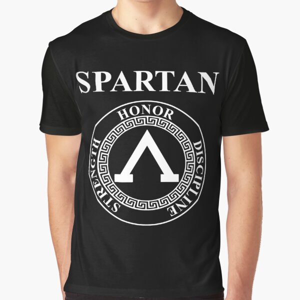 Item preview, Spartan Shield Virtues of Sparta Classical Greece designed and sold by Agema Apparel.