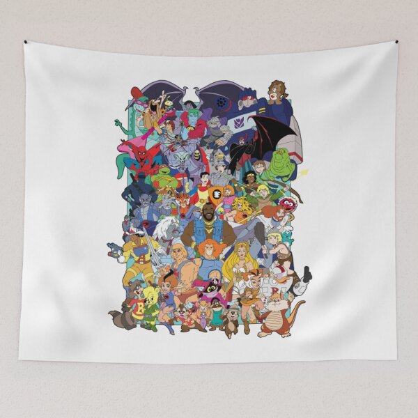 Item preview, 80scartoons T-ShirtHow I spent my Saturday Mornings  designed and sold by BendiSpect.