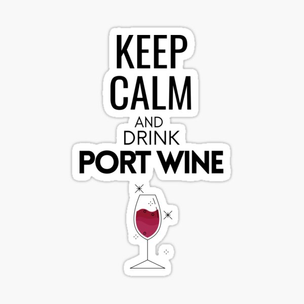 Item preview, Keep calm and drink Port Wine - Portuguese culture designed and sold by Rat to Lion.