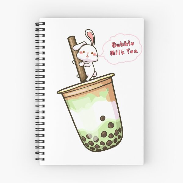 Item preview, Boba Obsessed Bunny - Crazy About Bubble Milk Tea designed and sold by MagicStrawberry.