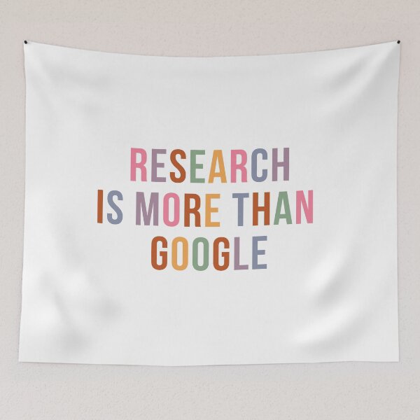 Item preview, Research is more than Google  designed and sold by WildeandCo.