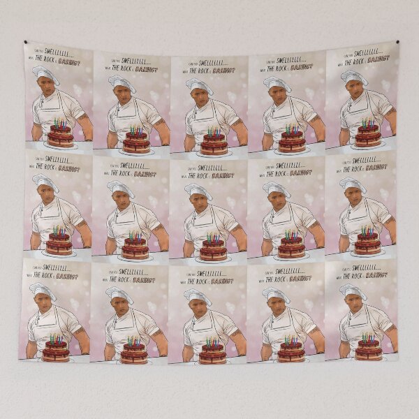 Item preview, Dwayne Johnson - Cooking / Birthday!  designed and sold by Orsum-art.
