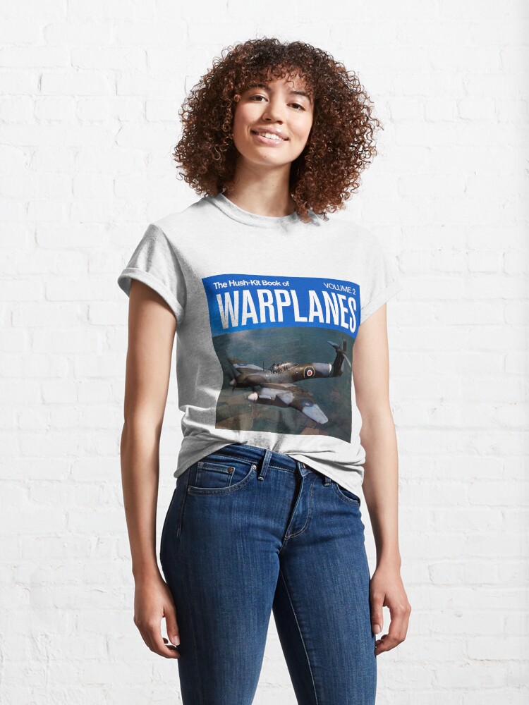 Alternate view of The Hush-Kit Book of Warplanes Whirlwind Classic T-Shirt