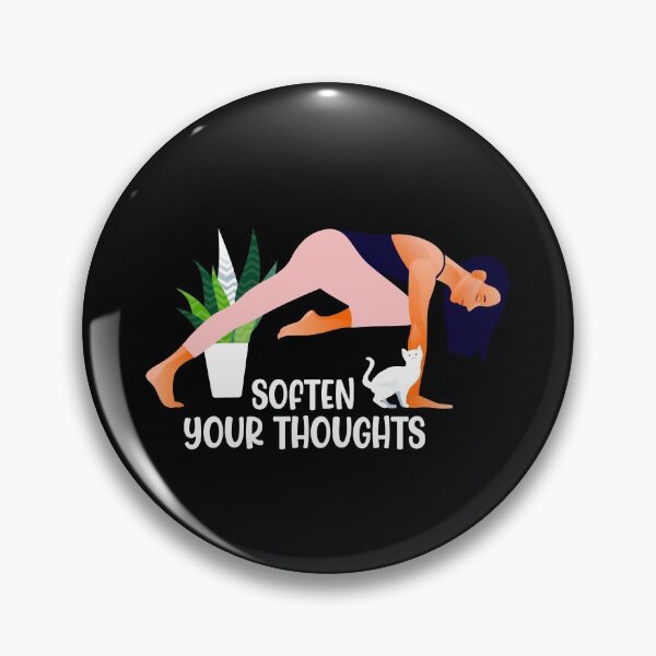 Item preview, Soften Your Thoughts, Yoga Life designed and sold by Salman Hino.