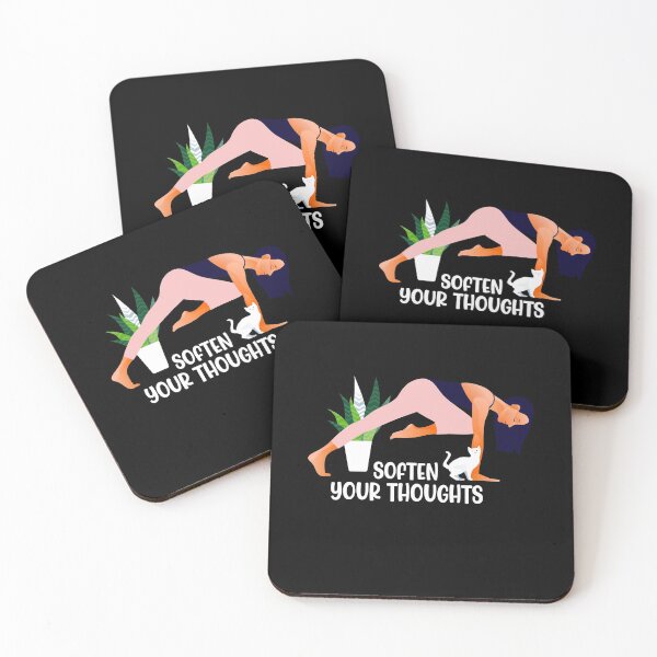 Item preview, Soften Your Thoughts, Yoga Life designed and sold by Salman Hino.
