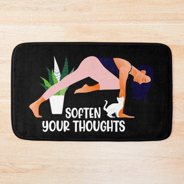 Item preview, Soften Your Thoughts, Yoga Life designed and sold by Salman Hino.
