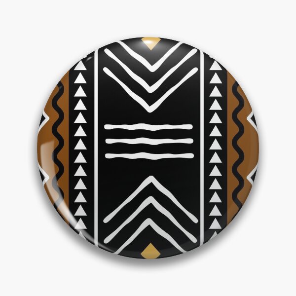 Item preview, Tribal African Bogolan Mud Cloh Fabric Pattern designed and sold by funkyvibes.